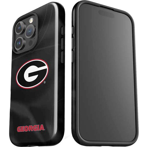University of Georgia Black Jersey iPhone 16 Pro Max Impact Case